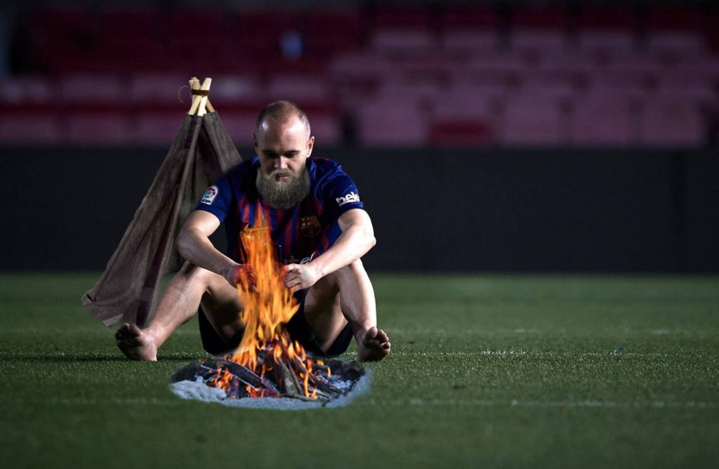 iniesta camp nou